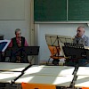Saxophonensemble unter der Leitung von Karl-Heinz Zuschlag