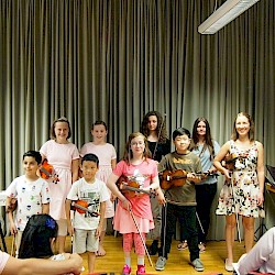 Schülervorspiel der Klasse von Frau Fischer-Tan - Juni 2017
